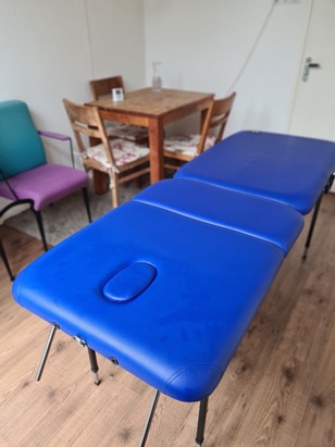 spreekkamer massagetafel